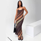 Mika - Gradient Striped Slim Dress